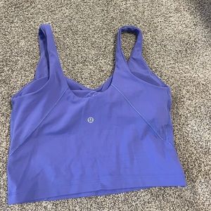 lulu align tank! perfect condition, barley worn, bright violet color.